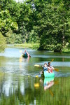 Arrivée canoe à Guémenée penfao